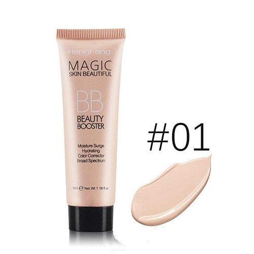 Fundación BB Crema Corrector Corrector Paleta Cubierta Ojos Negros Correctores de Maquillaje Natural Cara Facial BB Crema