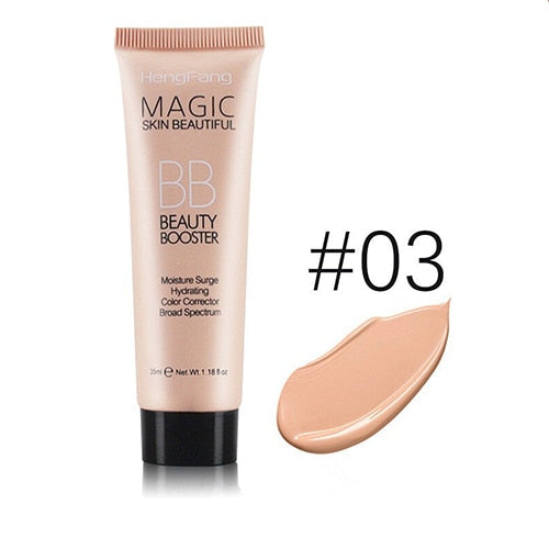 Fundación BB Crema Corrector Corrector Paleta Cubierta Ojos Negros Correctores de Maquillaje Natural Cara Facial BB Crema