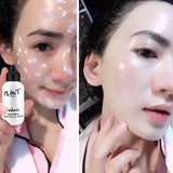 Crema de base de leche de cabra Crema para la cara perezosa Revitalizante Cobertura total Impermeable Duradera Ilumina la cubierta Círculos oscuros TSLM1