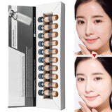 Nuevo 5ml * 10 Crema para el resplandor de la piel Meso Blanqueamiento Blanqueador poros de reparación Serum Corrector desnudo natural Maquillaje Residencia Fundación
