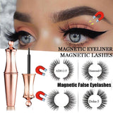 Imán Magnético Pestañas postizas Delineador de ojos Visón Pestañas postizas Extensión de pestañas Impermeable Delineador líquido Herramientas de maquillaje de ojos Cosmético