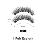 Imán Magnético Pestañas postizas Delineador de ojos Visón Pestañas postizas Extensión de pestañas Impermeable Delineador líquido Herramientas de maquillaje de ojos Cosmético