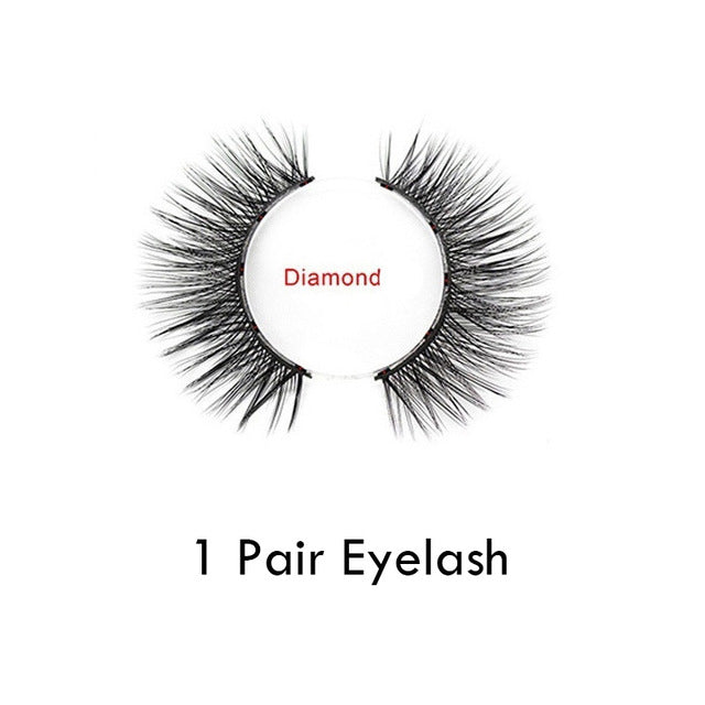 Imán Magnético Pestañas postizas Delineador de ojos Visón Pestañas postizas Extensión de pestañas Impermeable Delineador líquido Herramientas de maquillaje de ojos Cosmético