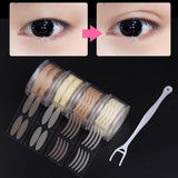 Cintas de párpados invisibles Pegatinas de párpados transpirables naturales Formas diferentes Levantamiento de ojos instantáneo bien WH998