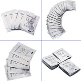 50/100/200 Pares Pestañas Parches de papel Almohadillas para ojos Pestañas Parches para ojos Sin pelusa Almohadillas para ojos sin pelusa Pestañas Extensión para pelusa SSwell